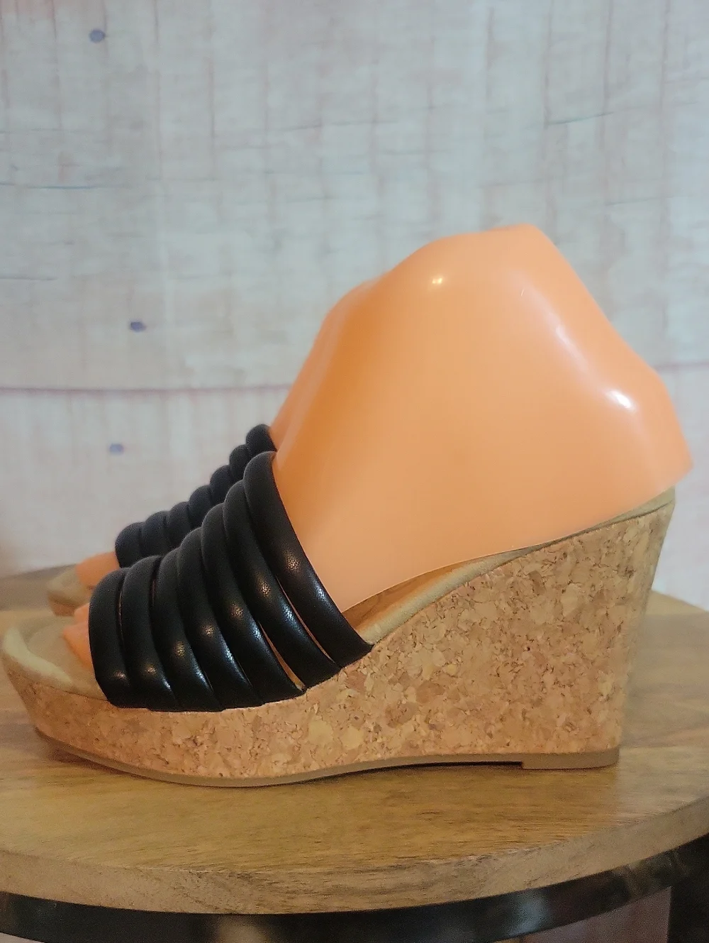 Sugar Black Cork Wedges